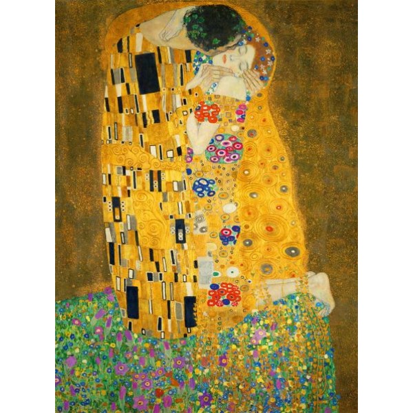 Pocałunek, Gustav Klimt, 1908 (4000el.) - Sklep Art Puzzle